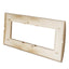 PLACCA 8007-12 7P SABBIA/LGT TECNOPOLIMERO