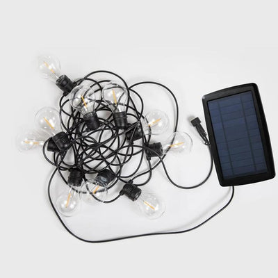 ALLEGRA SOLAR & RECHARGEABLE 3000K BLACK  5MT+3MT CABLE