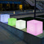 CUBY 20 SOLAR & RECHARGEABLE RGB+6400K 20X20 IP65