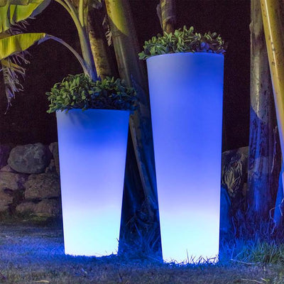 FICUS 60 SOLAR & RECHARGEABLE  RGB+6400K 29X59CM IP65
