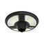LUCE SOLARE DA GIARDINO A LED 7.5W SENSORE DI MOVIMENTO IP65 FUNZIONE TIMER TELECOMANDO 6500K