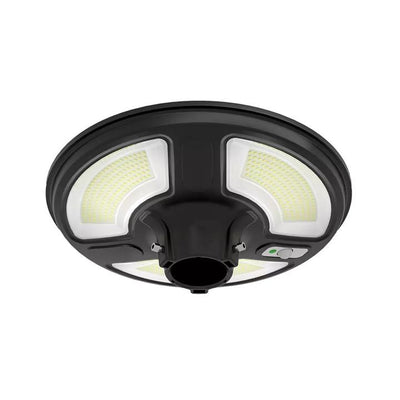 LUCE SOLARE DA GIARDINO A LED 7.5W SENSORE DI MOVIMENTO IP65 FUNZIONE TIMER TELECOMANDO 6500K