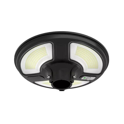 LUCE SOLARE DA GIARDINO A LED 7.5W SENSORE DI MOVIMENTO IP65 FUNZIONE TIMER TELECOMANDO 6500K