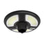 LUCE SOLARE DA GIARDINO A LED 10W SENSORE DI MOVIMENTO IP65 TELECOMANDO FUNZIONE TIMER 4000K