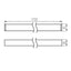 PLAFONIERA LED LINEARE AL 23W-830-MAT-W-NT - KANLUX