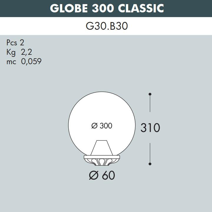 G300 BASE CLASS NERO OPALE E27