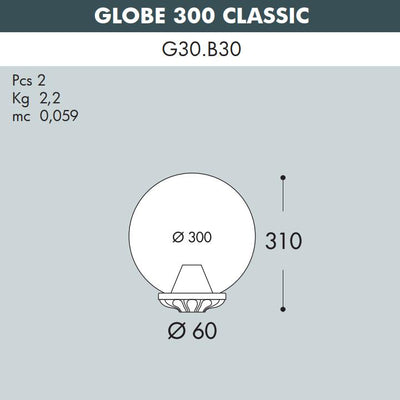 G300 BASE CLASS NERO OPALE E27