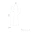 PANCHO 140 OUTDOOR WHITE CABLE 6500K 61X43X139 CM