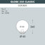 G250 BASE CLASSICA NERO FUME   E27