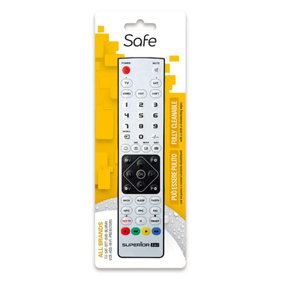SUPERIOR SAFE SLIM WHITE TELECOMANDO UNIVERSALE LAVABILE