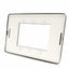 PLACCA 6803-4 3P CROMO/VMR-PLN METALLO
