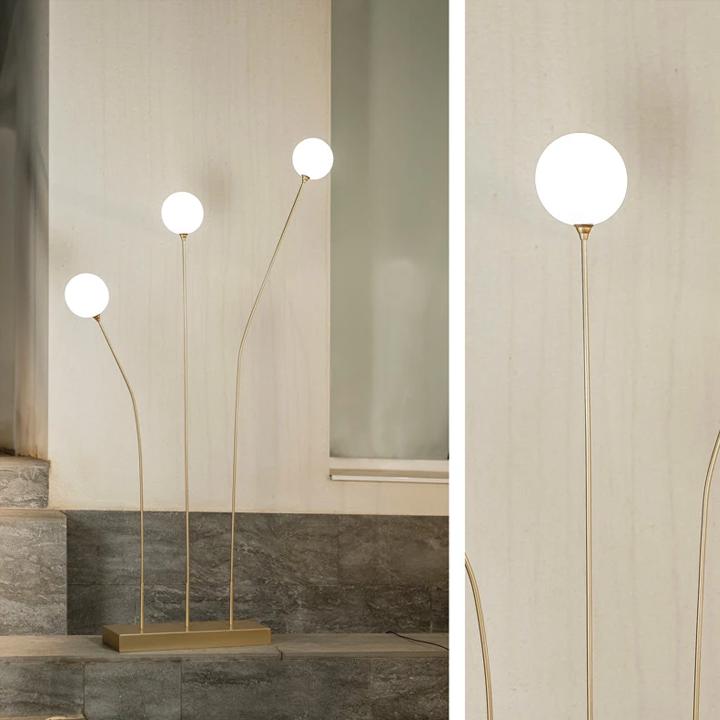 BRUNA 165 BRASS CABLE 3000K  15X50X163 CM
