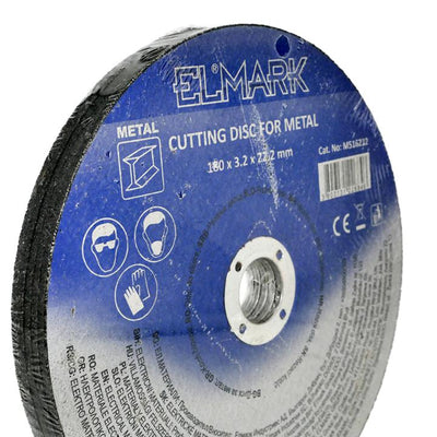 DISCO DA TAGLIO PER METALLO 180X3.2X22.2MM