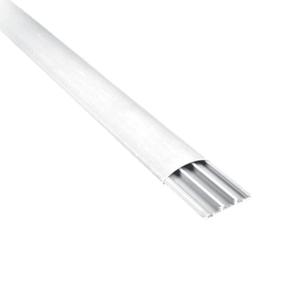 CANALINA DA PAVIMENTO 2MT 60X15 WHITE IN PLASTICA