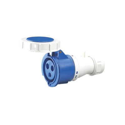 PRESA INDUSTRIALE HTN-2231 32A IP67 1P+N+E 230V