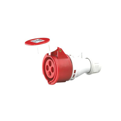 PRESA INDUSTRIALE HTN-2141 16A IP67 3P+E 400V