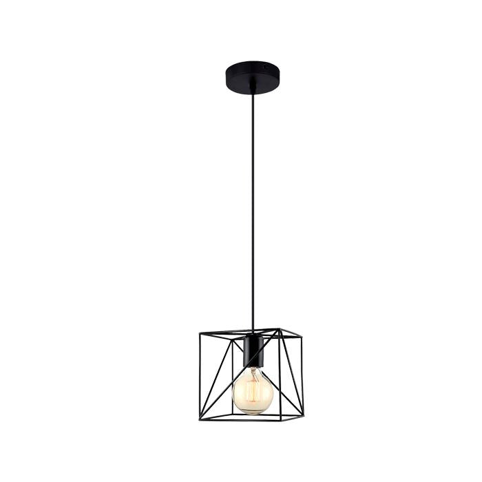 TERI PENDANT 1XE27 BLACK