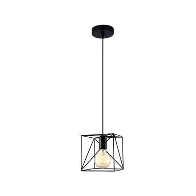 TERI PENDANT 1XE27 BLACK