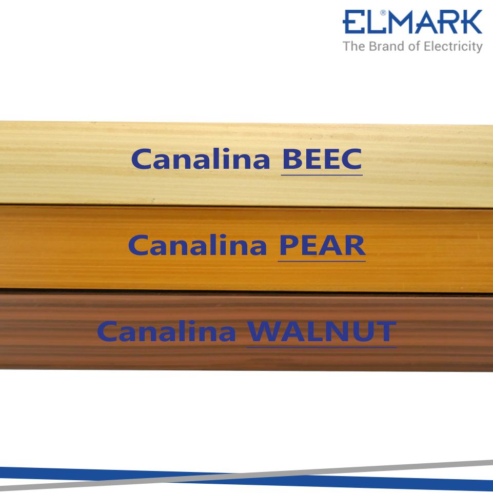 CANALINA LIGHT BEEC 2MT 15X10  PLASTIC CABLE TRUNKING CT2