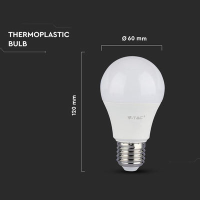 LAMPADINA LED SAMSUNG CHIP 12W E27 A60 DIMMERABILE 6400K