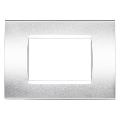 PLACCA 1003-9 3P SILVER/LGT TECNOPOLIMERO T1