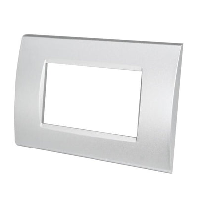 PLACCA 1003-9 3P SILVER/LGT TECNOPOLIMERO T1