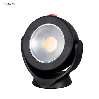 FARO DA LAVORO PIVOT E-5503 COON BASE MAGNETICA 3W COB PLUG