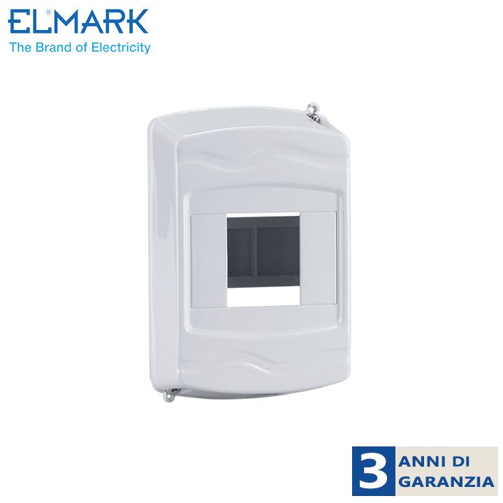 SCATOLA PER INTERRUTTORE AUTOMATICO IP30 1 MODULO MONTAGGIO A VISTA