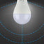 LED LAMPADINA SAMSUNG CHIP 17W E27 A65 PLASTICA 4000K DIMMERABILE