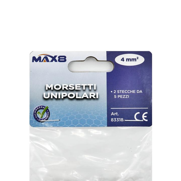 MORSETTO VOLANTE BLISTER 2X5PZ 4,00 MM