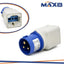 ADATT.1SP.CEE 2P+T 16A 250V 1PR. 2P+T16A 250V B/P CAVALIERE
