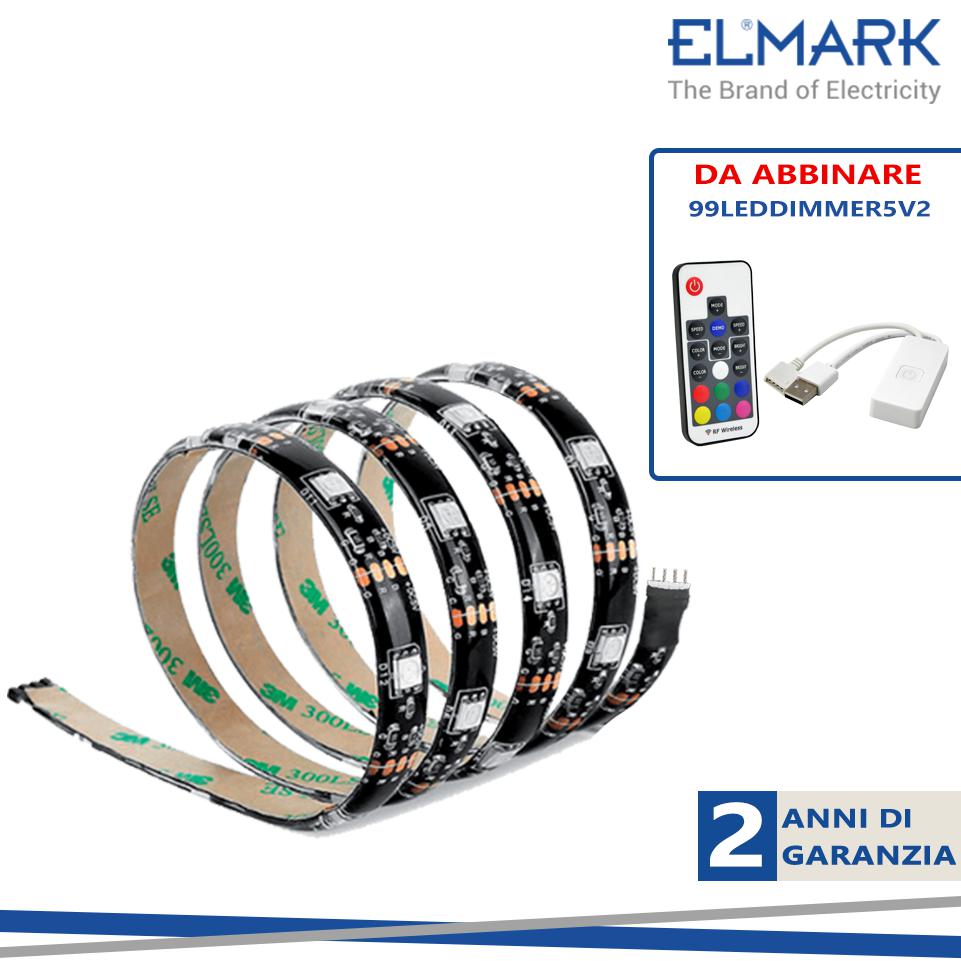 LED STRIP 5050 RGB BOBINA DA 3MT PER CONTROLLER USB