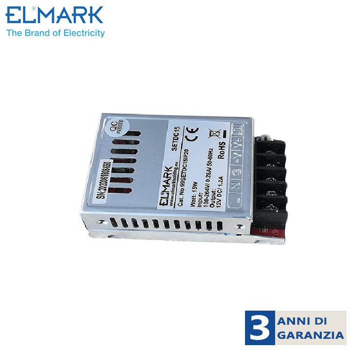LED DRIVER SETDC 15W 230VAC/ 12VDC IP20