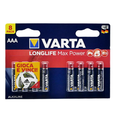 LONGLIFE MAX POWER BLISTER 8PZ  AAA 1,5V