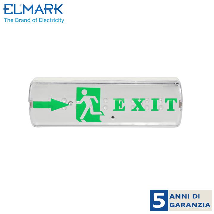 XL101CLED 2,4W EMERGENZA 6400K