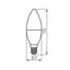 LAMPADINA LED S C37 4,9W E14 RGBCCT - KANLUX