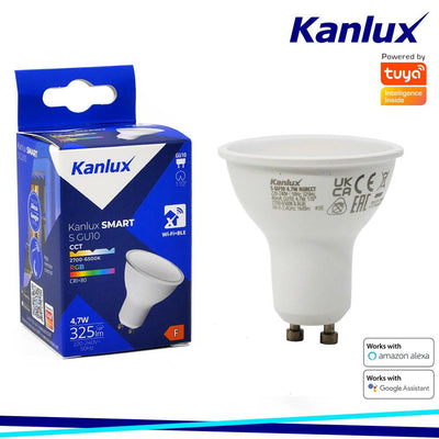 LAMPADINA LED S GU10 4,7W RGBCCT - KANLUX