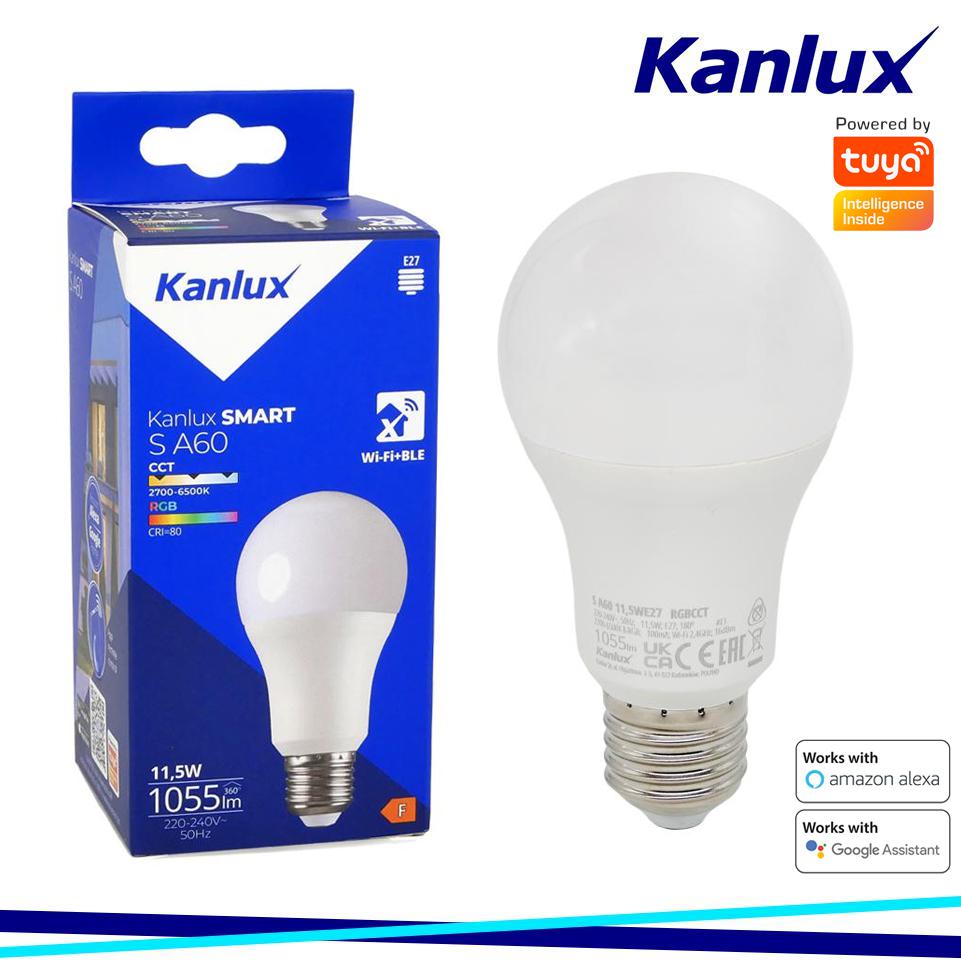 LAMPADINA LED S A60 11,5WE27 RGBCCT - KANLUX