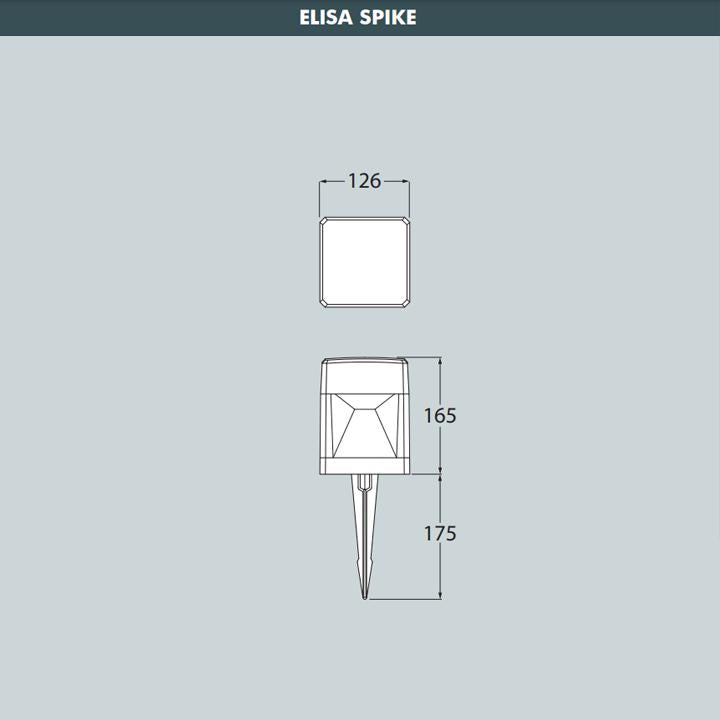 ELISA SPIKE GX53 BIANCO 10W    CCT 3000/4000/6500K