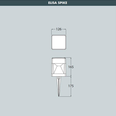 ELISA SPIKE GX53 BIANCO 10W    CCT 3000/4000/6500K