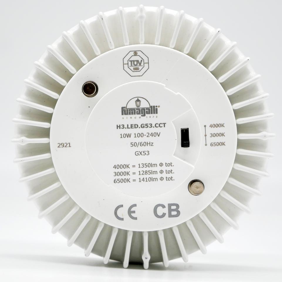 LAMPADINA GX53 10W CCT (3000-4000-6400K) 1200LUMEN