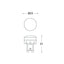 LAMPADINA G9 1,7W 3000K 170LUMEN