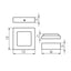 INCASSO KANTI V2LED 6W-NW-W - KANLUX