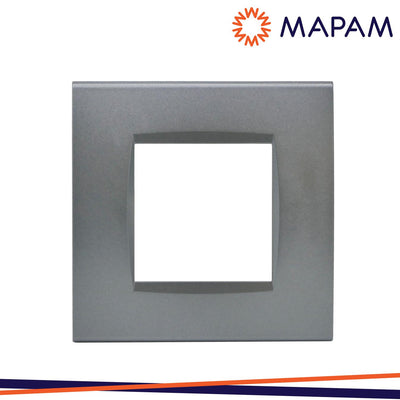 PLACCA TECNOPOLIMERO T1 8002-08 2P GRIGIO SCURO
