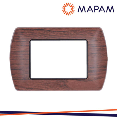 PLACCA 8803-12 3P CILIEGIO/INT METALLO