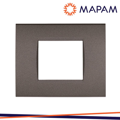 PLACCA 1002-7 2P TESTA DI MORO/LGT TECNOPOLIMERO