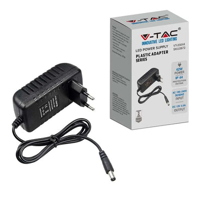LED ALIMENTATORE 42W 12V 3.5A PLASTIC IP44
