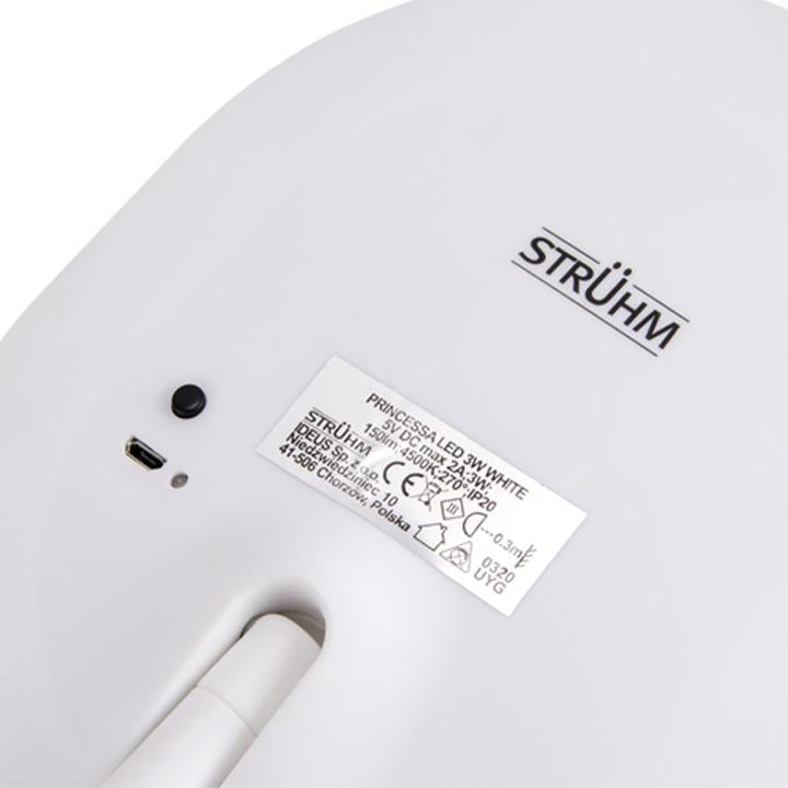 PRINCESSA LED WHITE SPECCHIO
