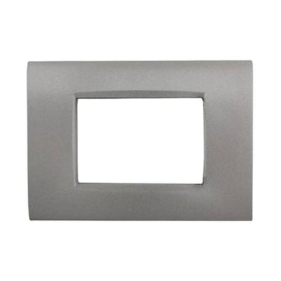 PLACCA METALLO T4 CBM7003-4 3P GRIGIO CHIARO