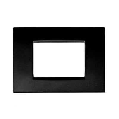 PLACCA METALLO T4 CBM7003-2 3P NERO